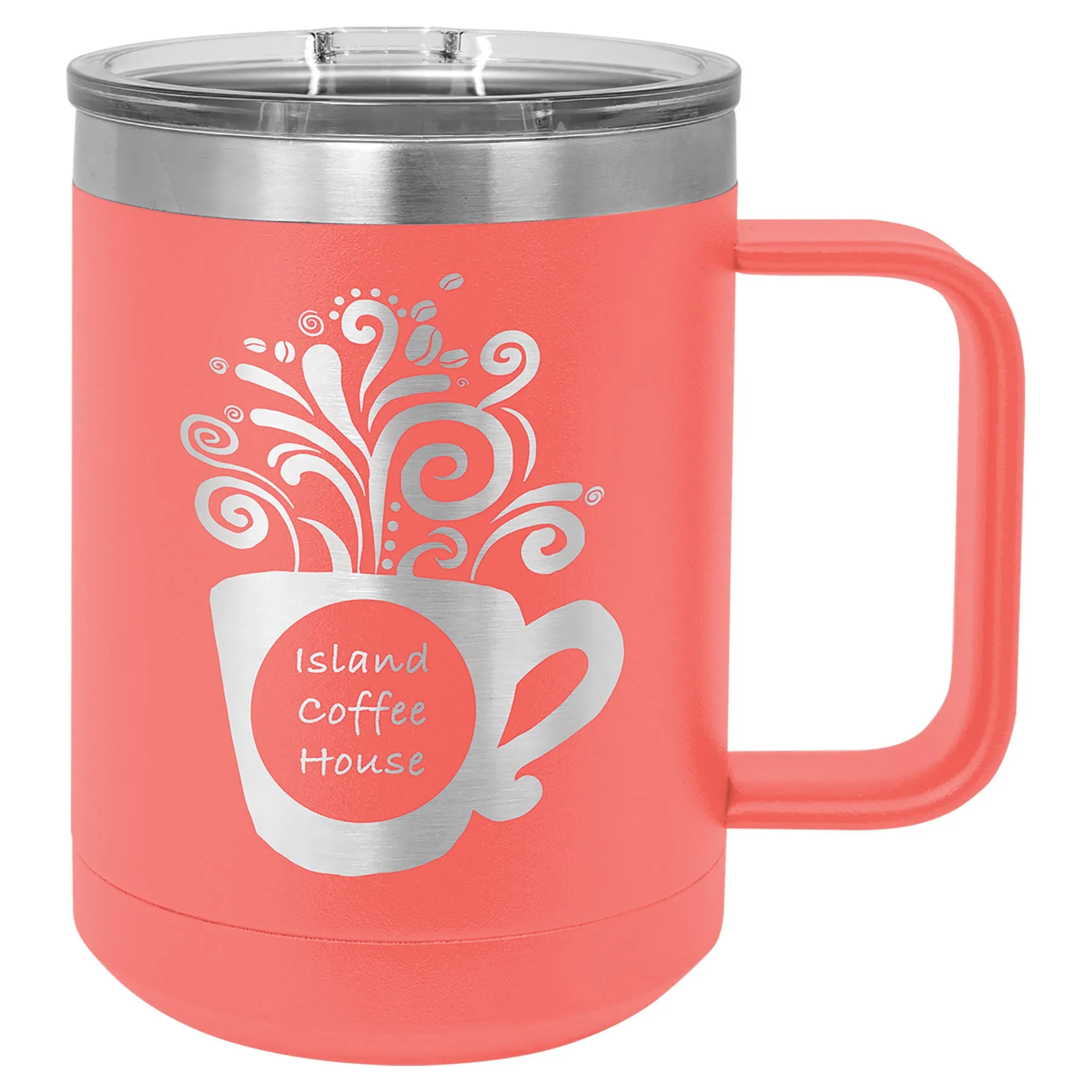 15 oz. Stainless Steel Coffee Mug