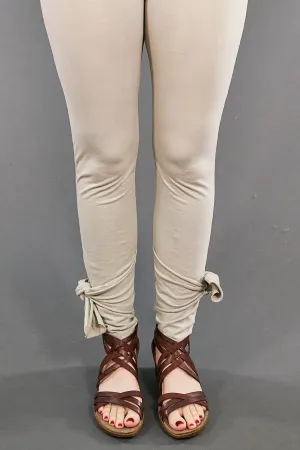 3185 Hand Printed Side Wrap Legging Fog-U