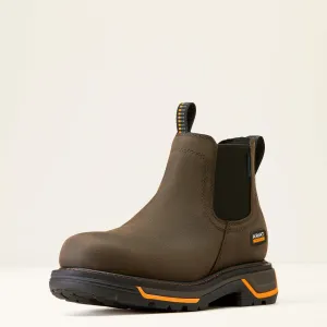 ARIAT MEN'S 10042545 Big Rig Chelsea Waterproof Work Boot SOFT TOE