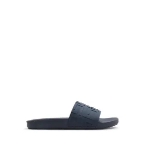 Atrani Flat Sandals - Navy