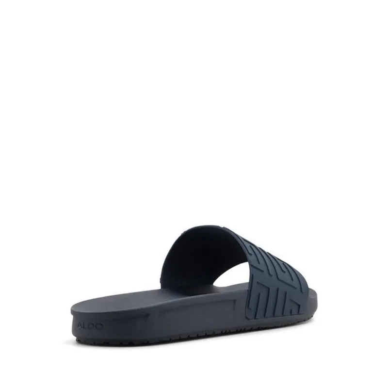 Atrani Flat Sandals - Navy
