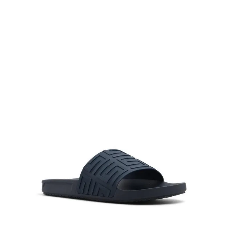Atrani Flat Sandals - Navy