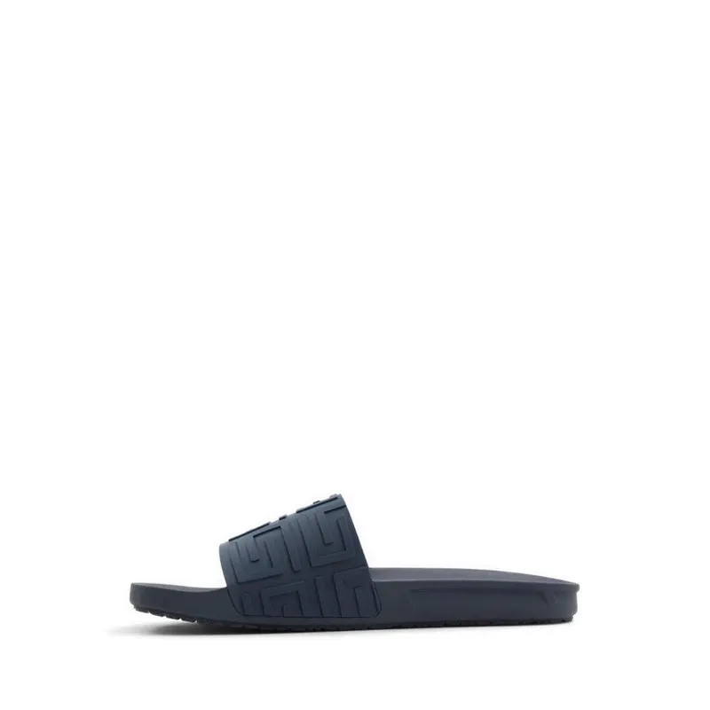 Atrani Flat Sandals - Navy