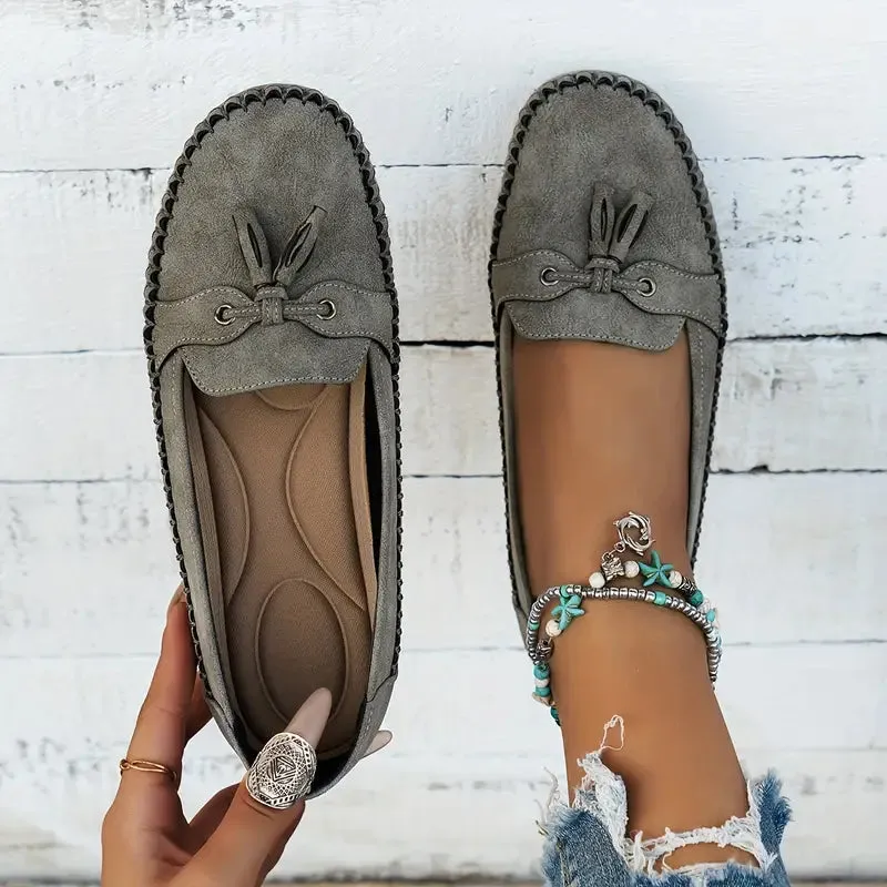 Aurora - Orthopedic Bow Loafers