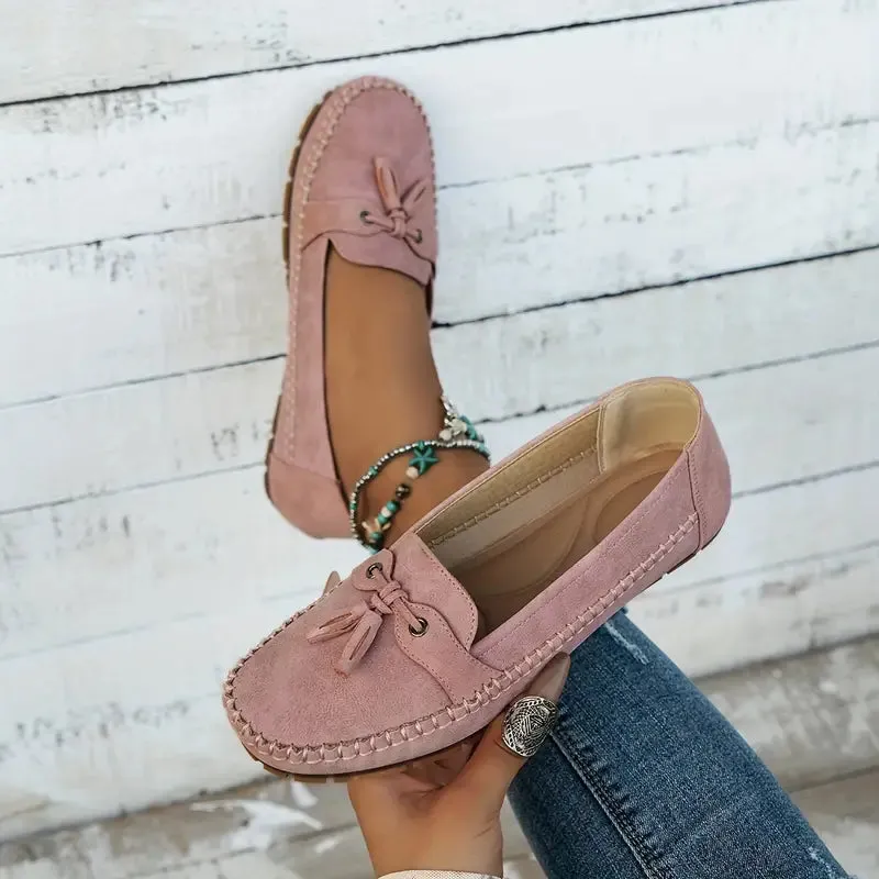 Aurora - Orthopedic Bow Loafers