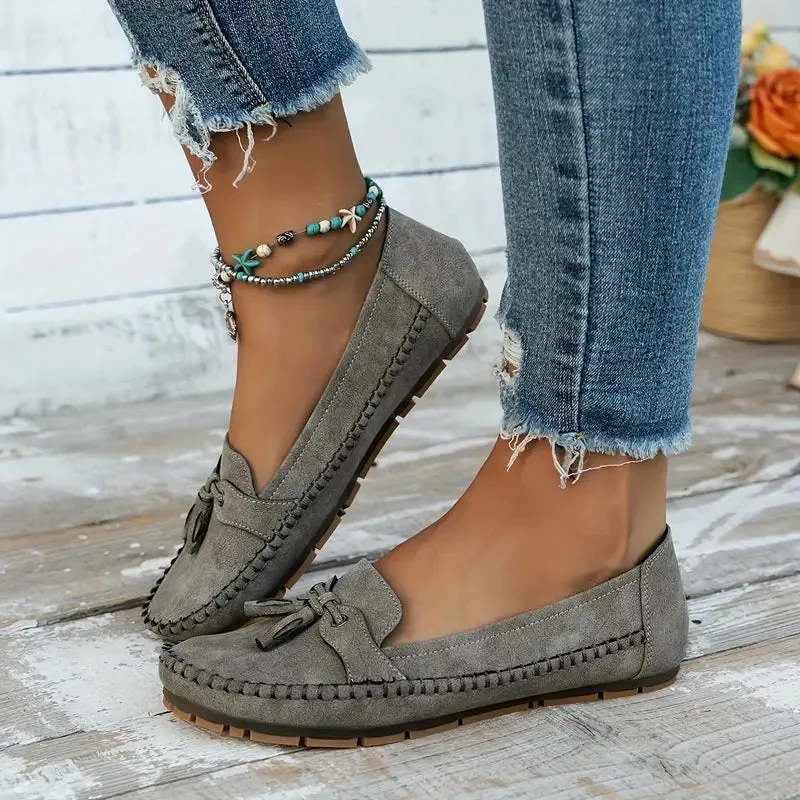 Aurora - Orthopedic Bow Loafers