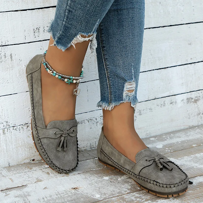 Aurora - Orthopedic Bow Loafers