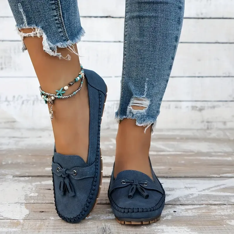 Aurora - Orthopedic Bow Loafers