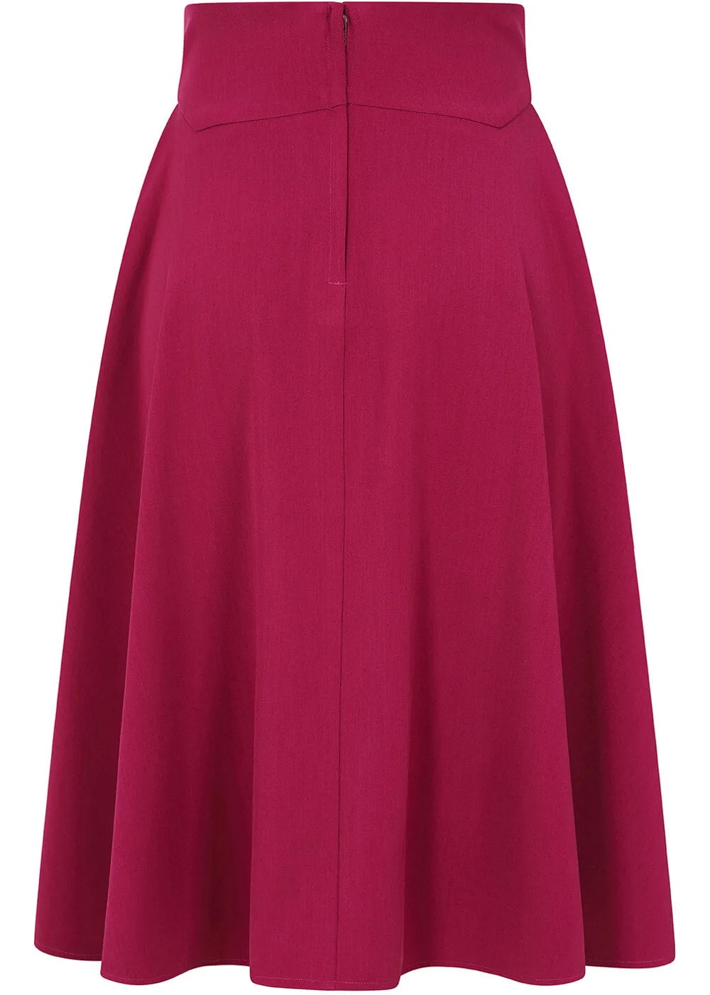 Banned Rita A-Line Skirt Fuchsia
