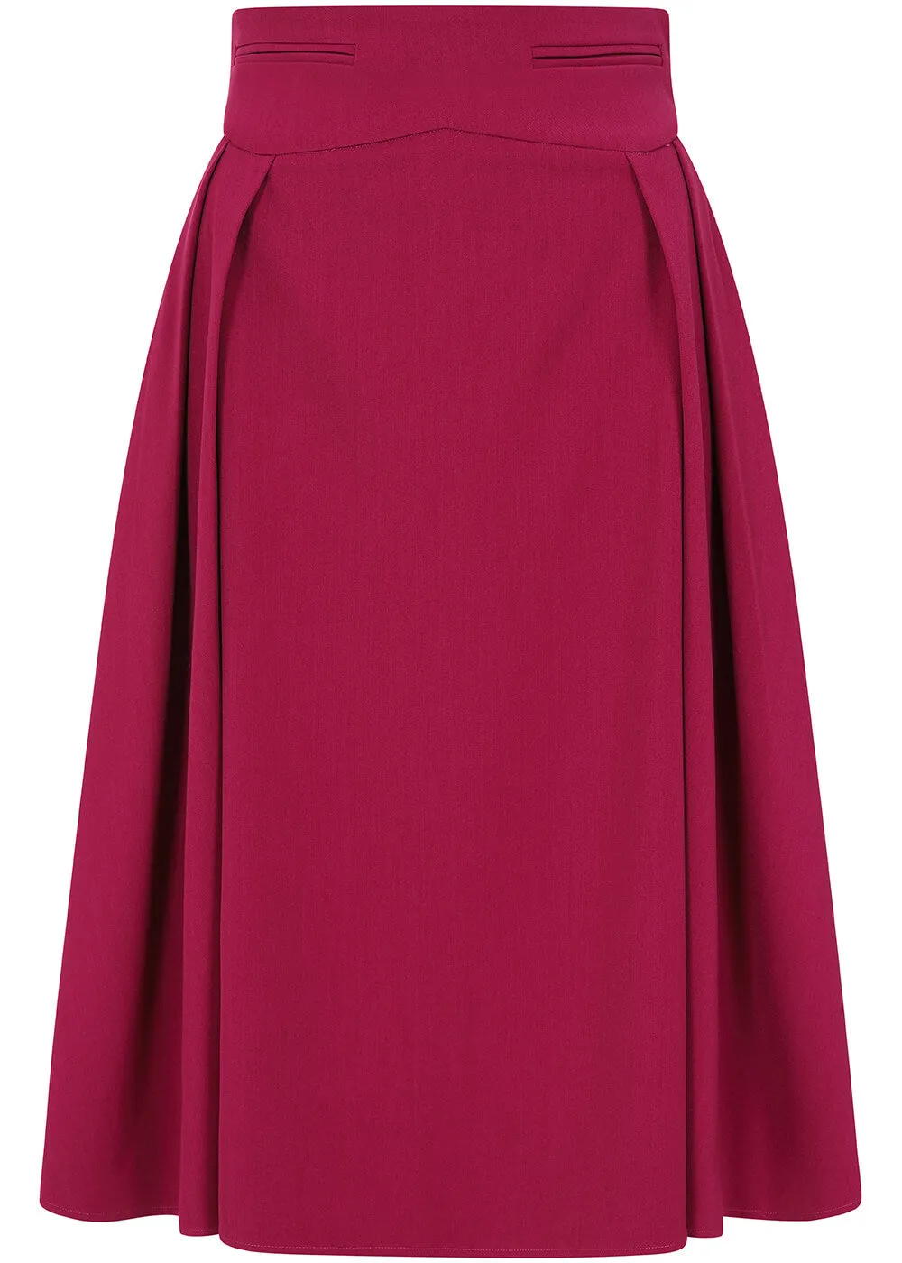 Banned Rita A-Line Skirt Fuchsia