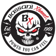 Bassani Manufacturing 1F572DNT5 4in. DNT Megaphone Muffler with Acoustically Tuned Baffle - Chrome with Polished End Cap