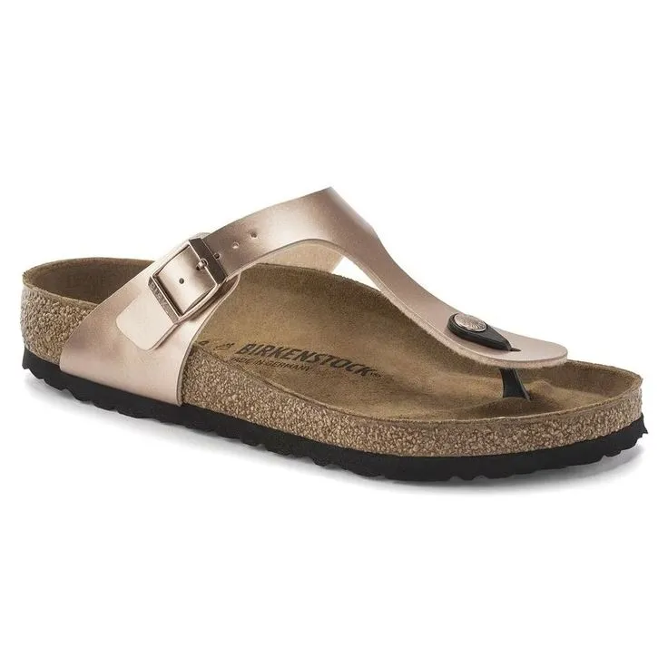 BIRKENSTOCK- GIZAH METALLIC BIRKO-FLOR SANDAL