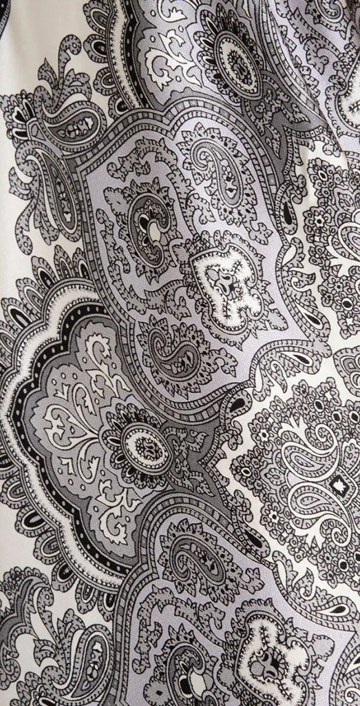Black & White Paisley