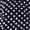Black Polka Dot Frill Cuff Sleeve Jumpsuit