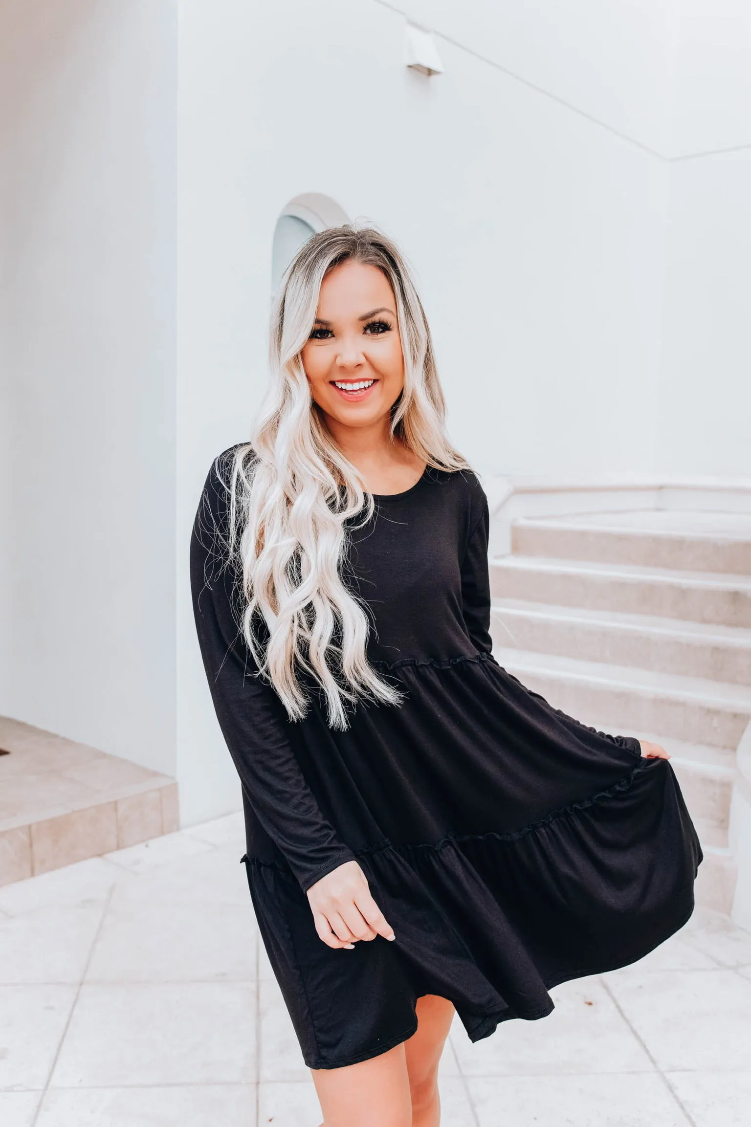 Black Swan Baby Doll Dress