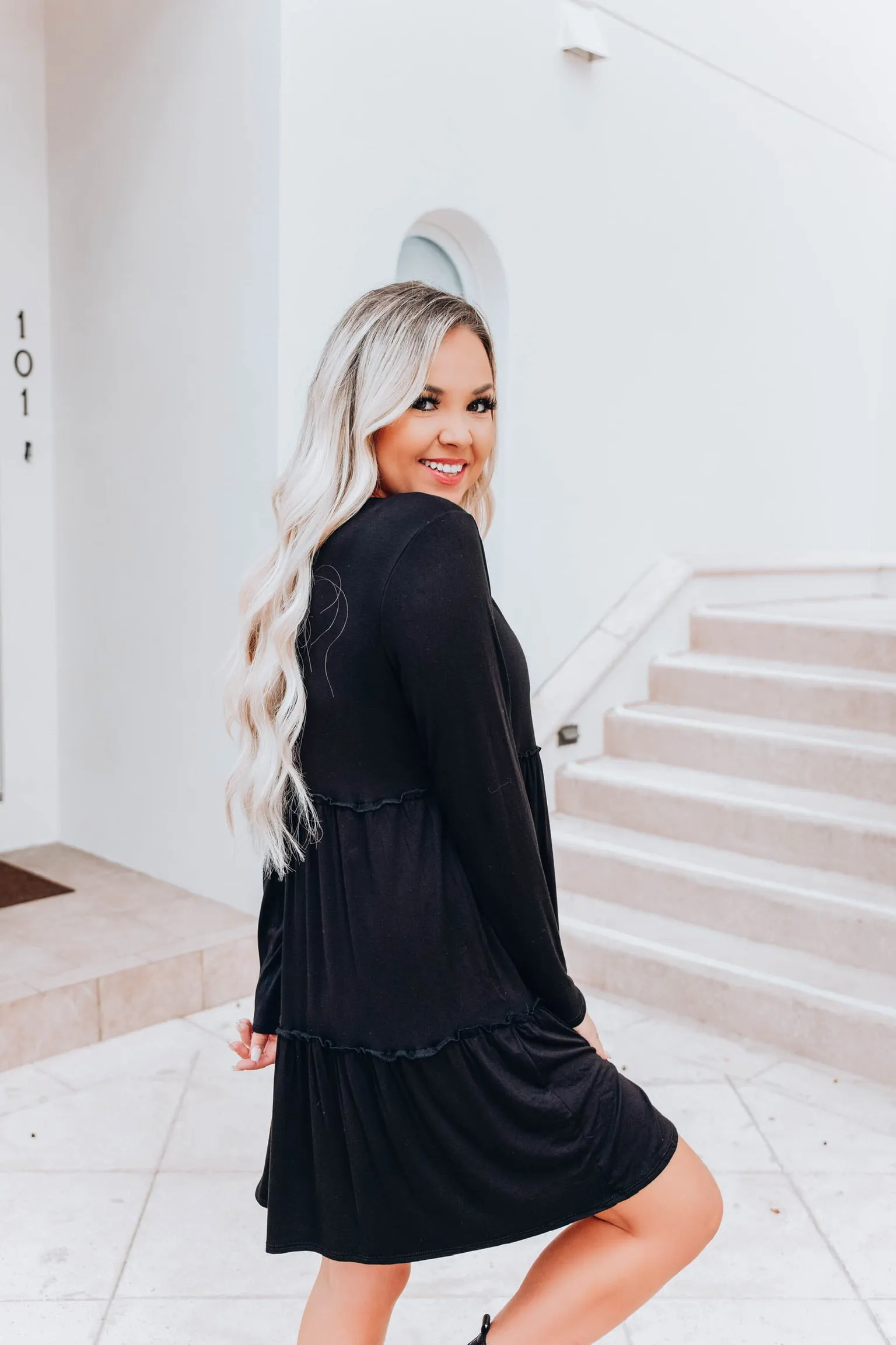 Black Swan Baby Doll Dress