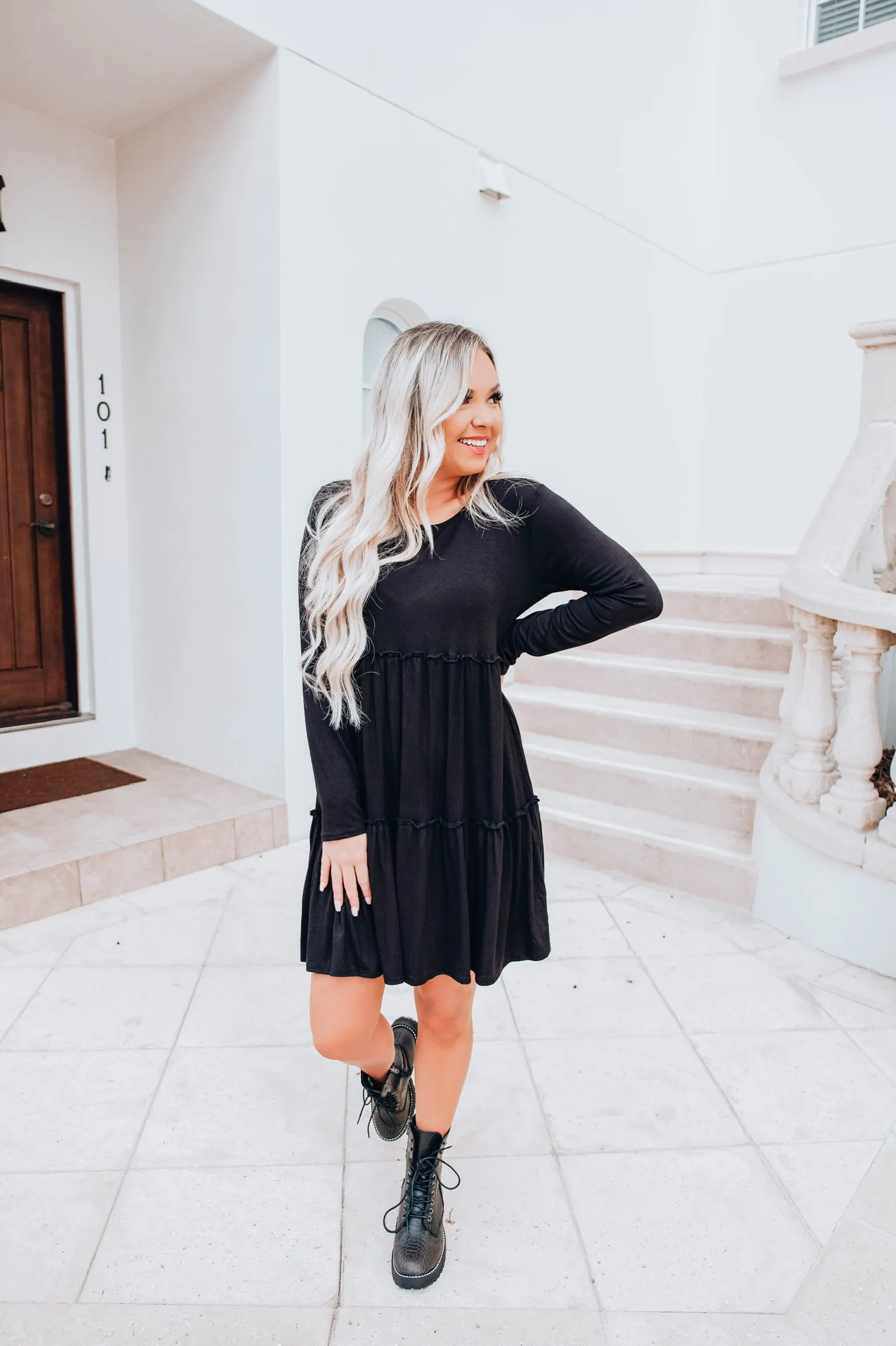 Black Swan Baby Doll Dress