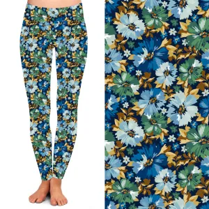 Bluebell Floral Deluxe Leggings