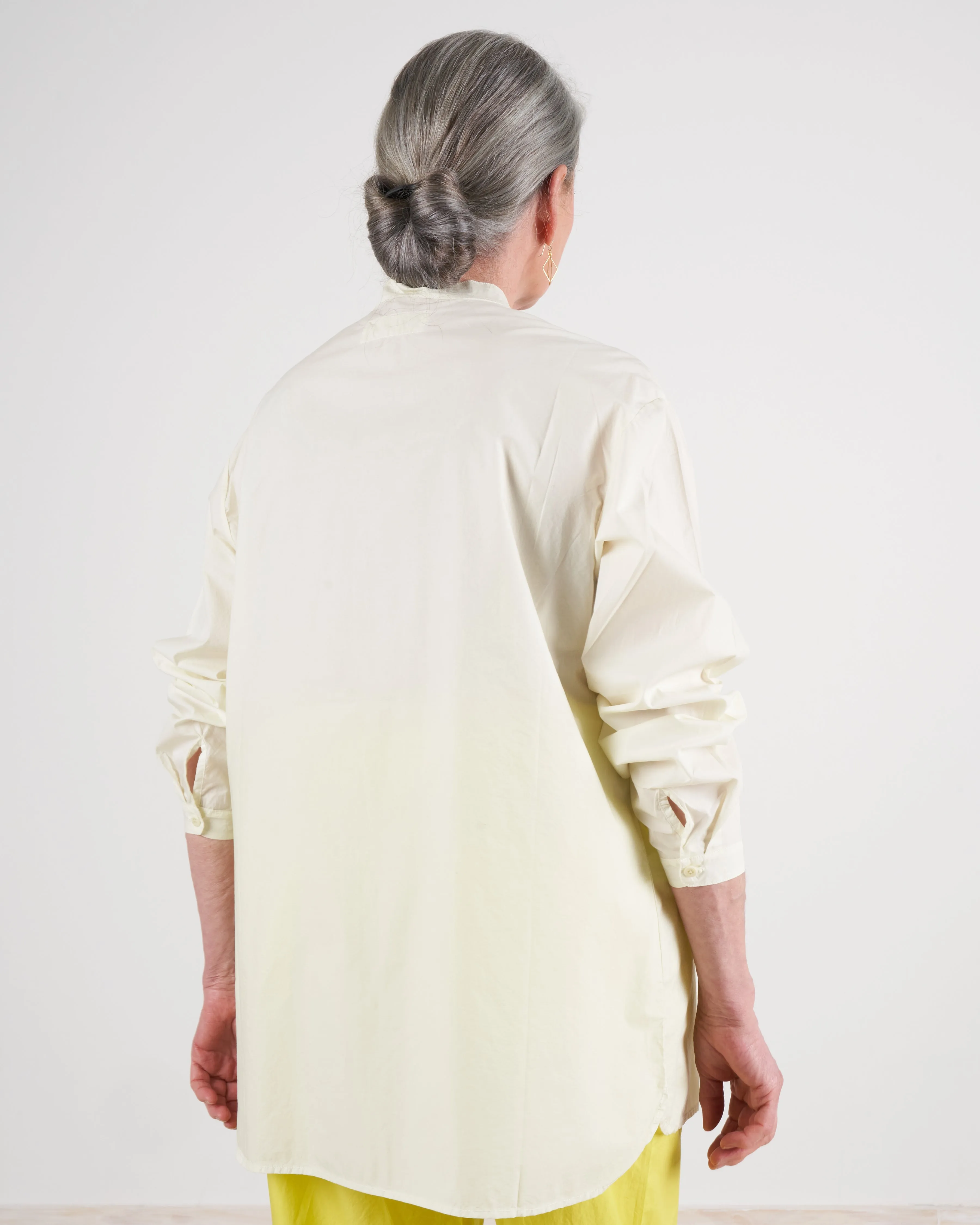 camicia clean top - jade