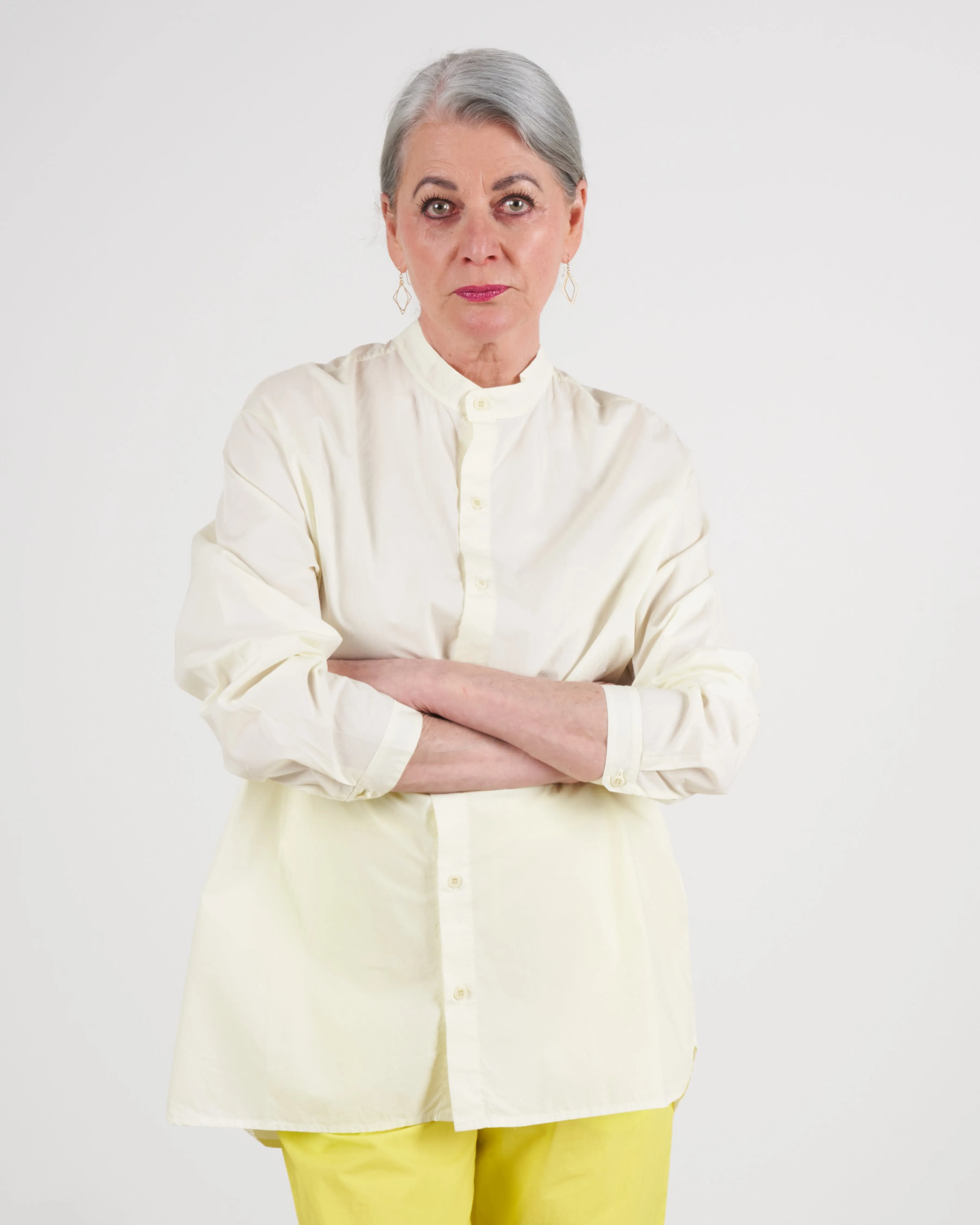 camicia clean top - jade
