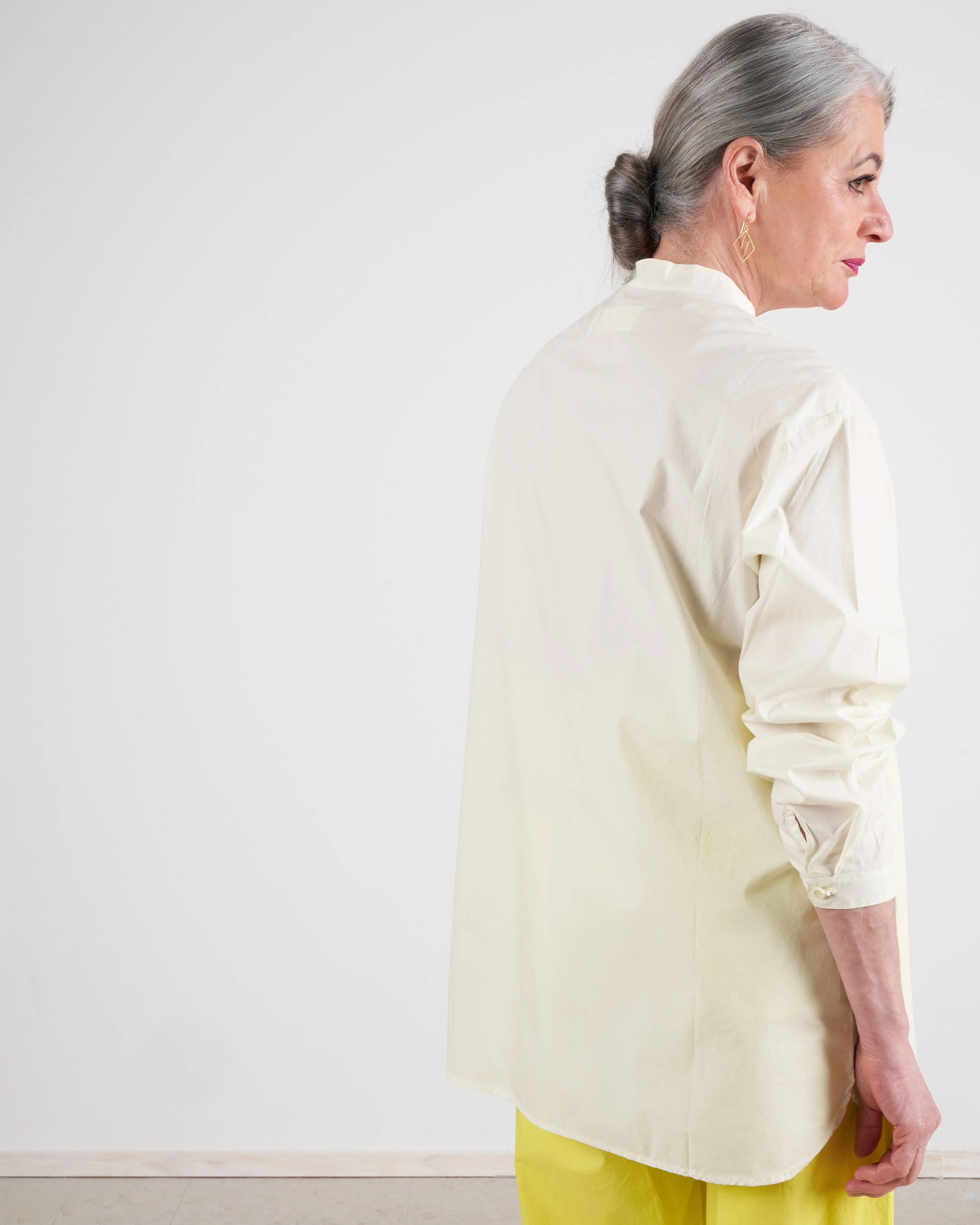 camicia clean top - jade
