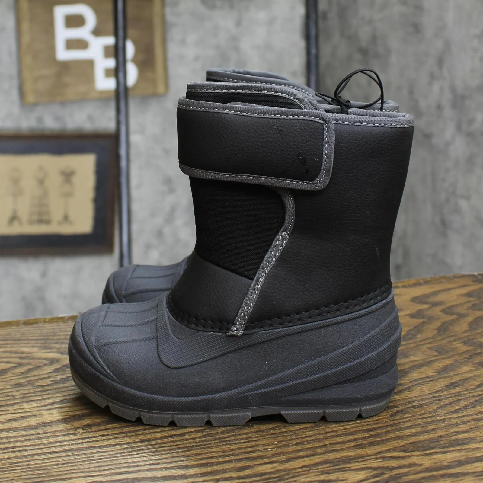 Cat & Jack Toddler Boys Lenny Winter Boots 88236579 Black 10T