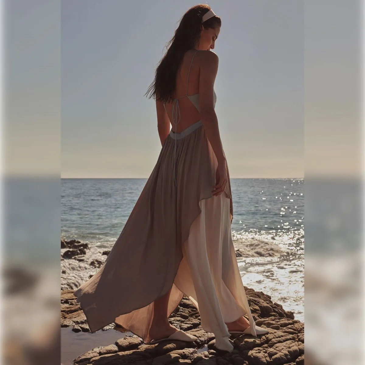 Chic Cascade Maxi