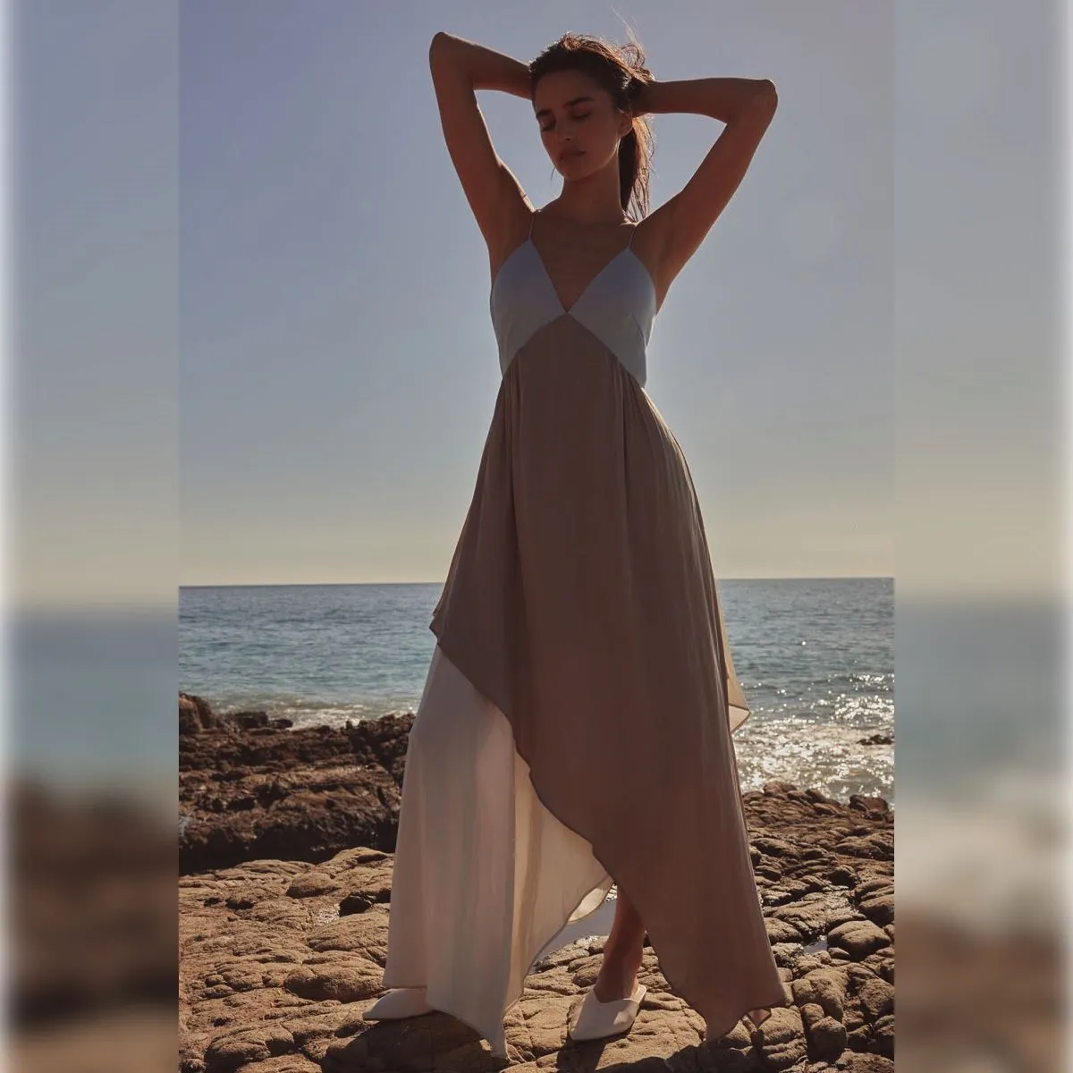Chic Cascade Maxi