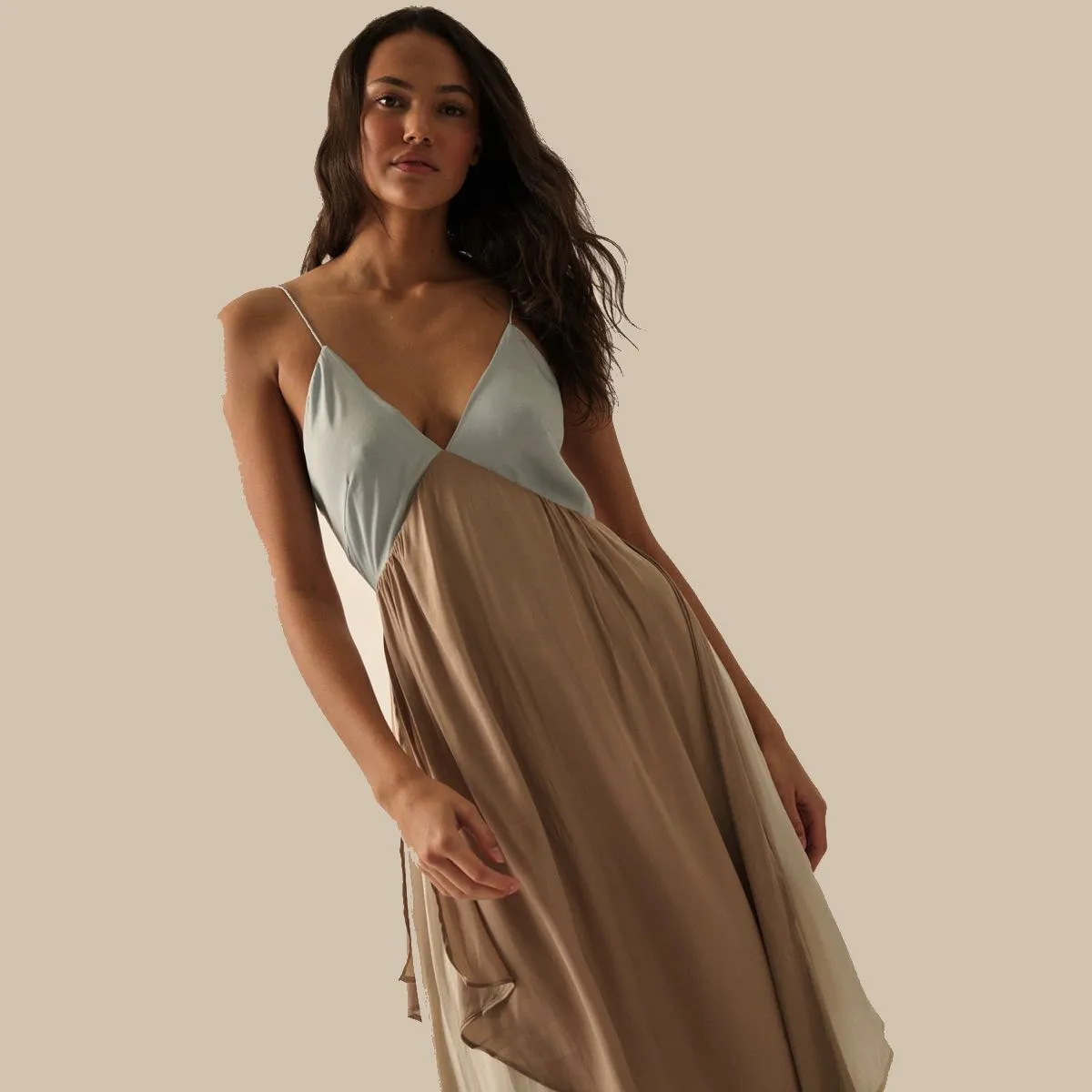 Chic Cascade Maxi