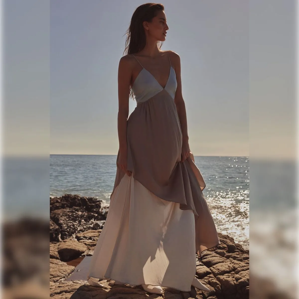 Chic Cascade Maxi