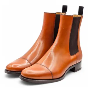 Christian Louboutin Antonio Chelsea Boots - Leather - Brown - EU 43.5 / US 10.5