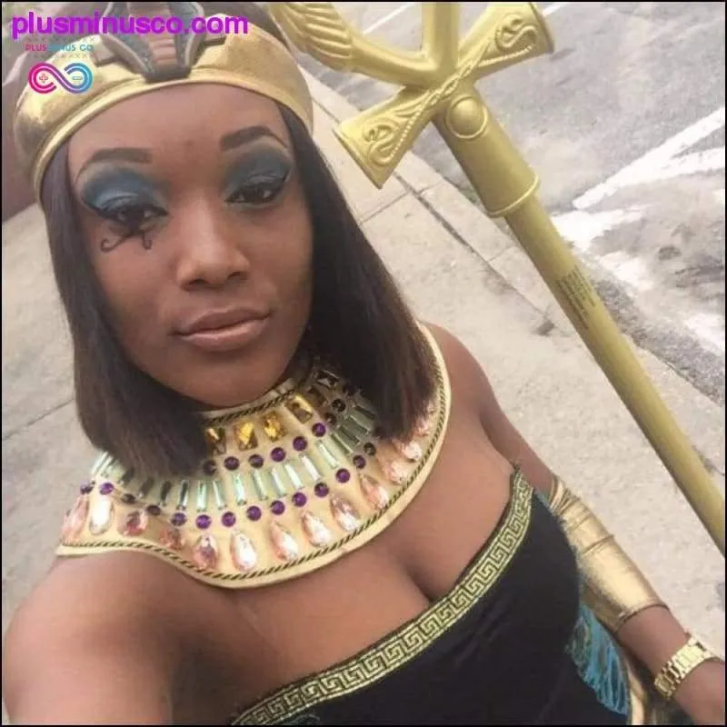Cleopatra Egyptian Goddess Costume Dress
