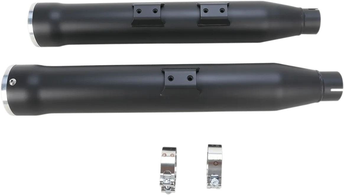 Cobra 6051B 3in. Slip-On Muffler with RacePro Tips - Black
