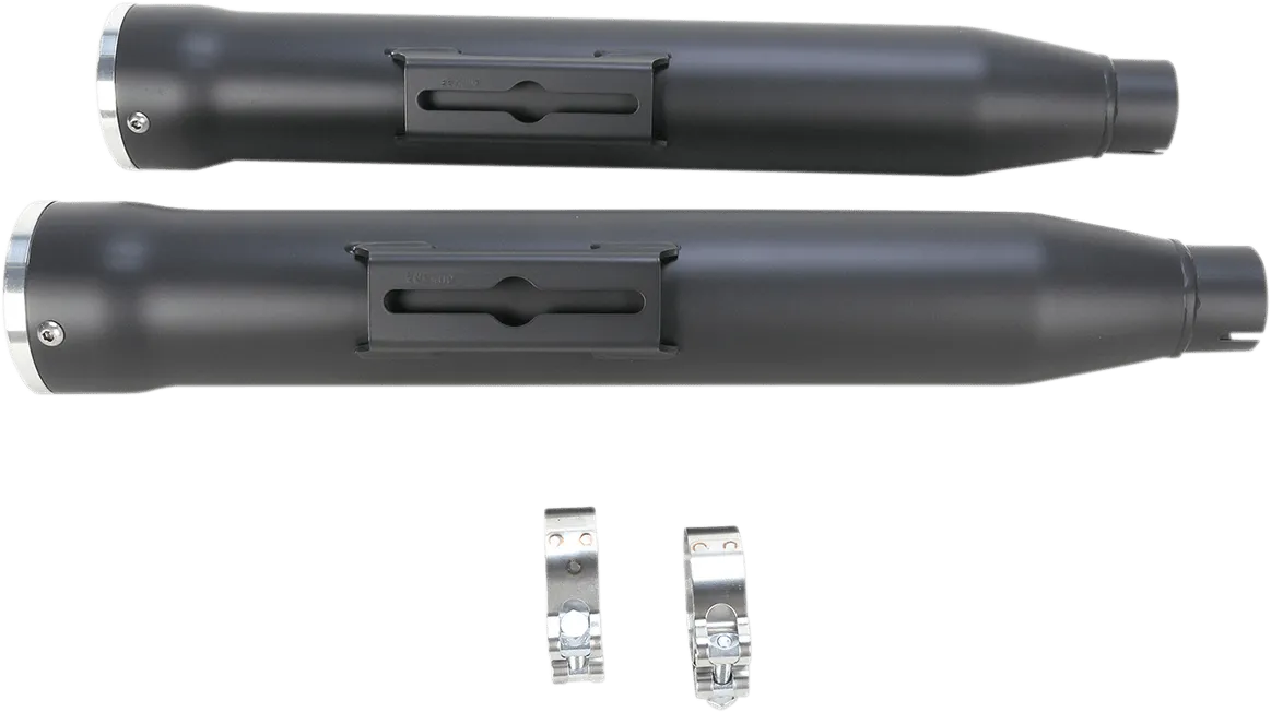 Cobra 6055B 3in. Slip-On Muffler with RacePro Tips - Black