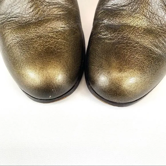 Cole Haan Nike “Cassidy” metallic leather bootie-8