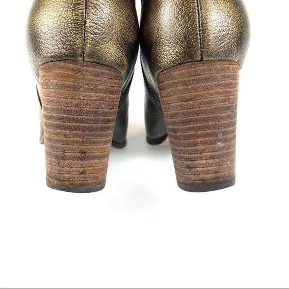Cole Haan Nike “Cassidy” metallic leather bootie-8