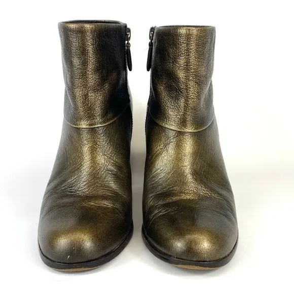 Cole Haan Nike “Cassidy” metallic leather bootie-8