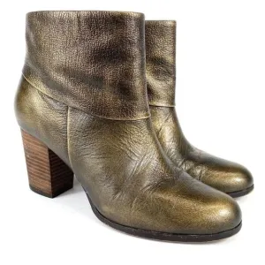 Cole Haan Nike “Cassidy” metallic leather bootie-8