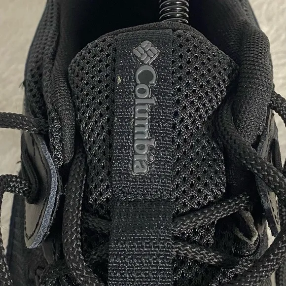 Columbia Black TrailStorm Low Waterproof Hiking Shoe Men’s Size 10.5 Wide