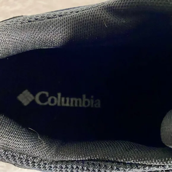 Columbia Black TrailStorm Low Waterproof Hiking Shoe Men’s Size 10.5 Wide