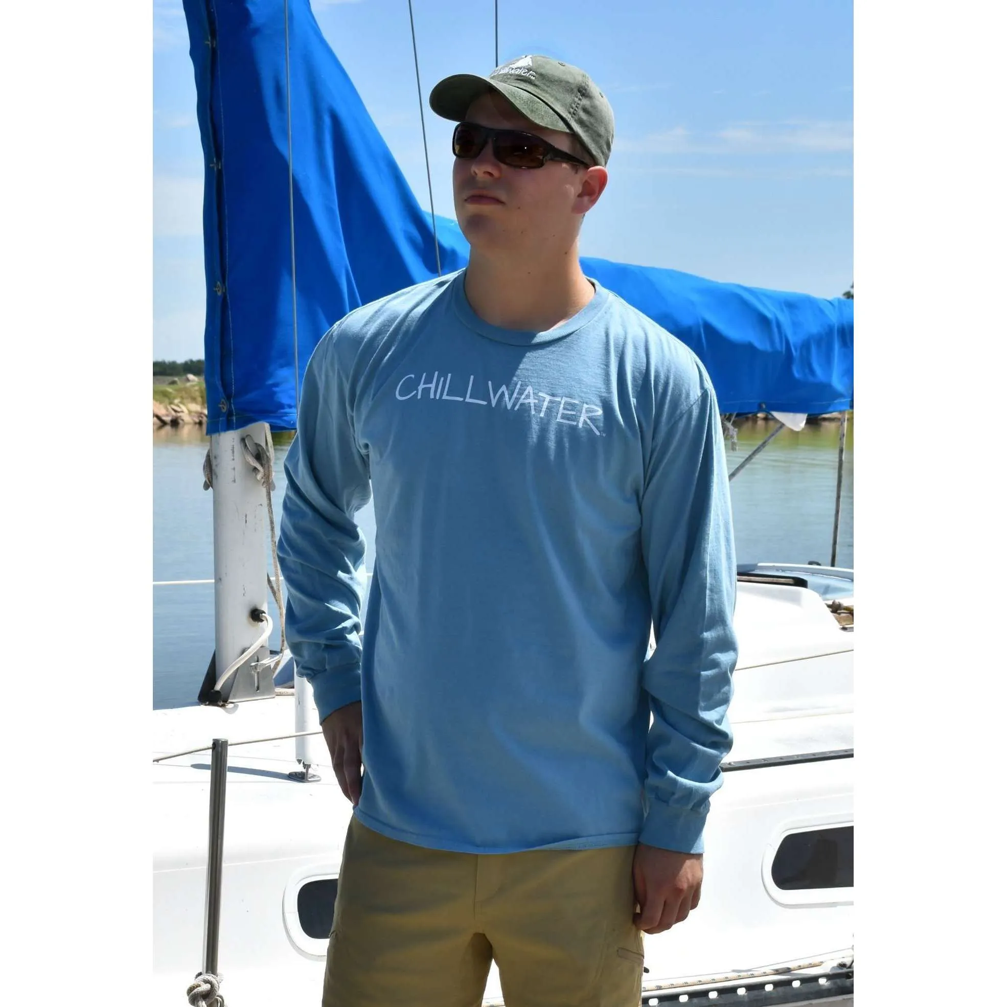Comfort Color Long Sleeve T-Shirt - Beach Bound; Multiple Colors
