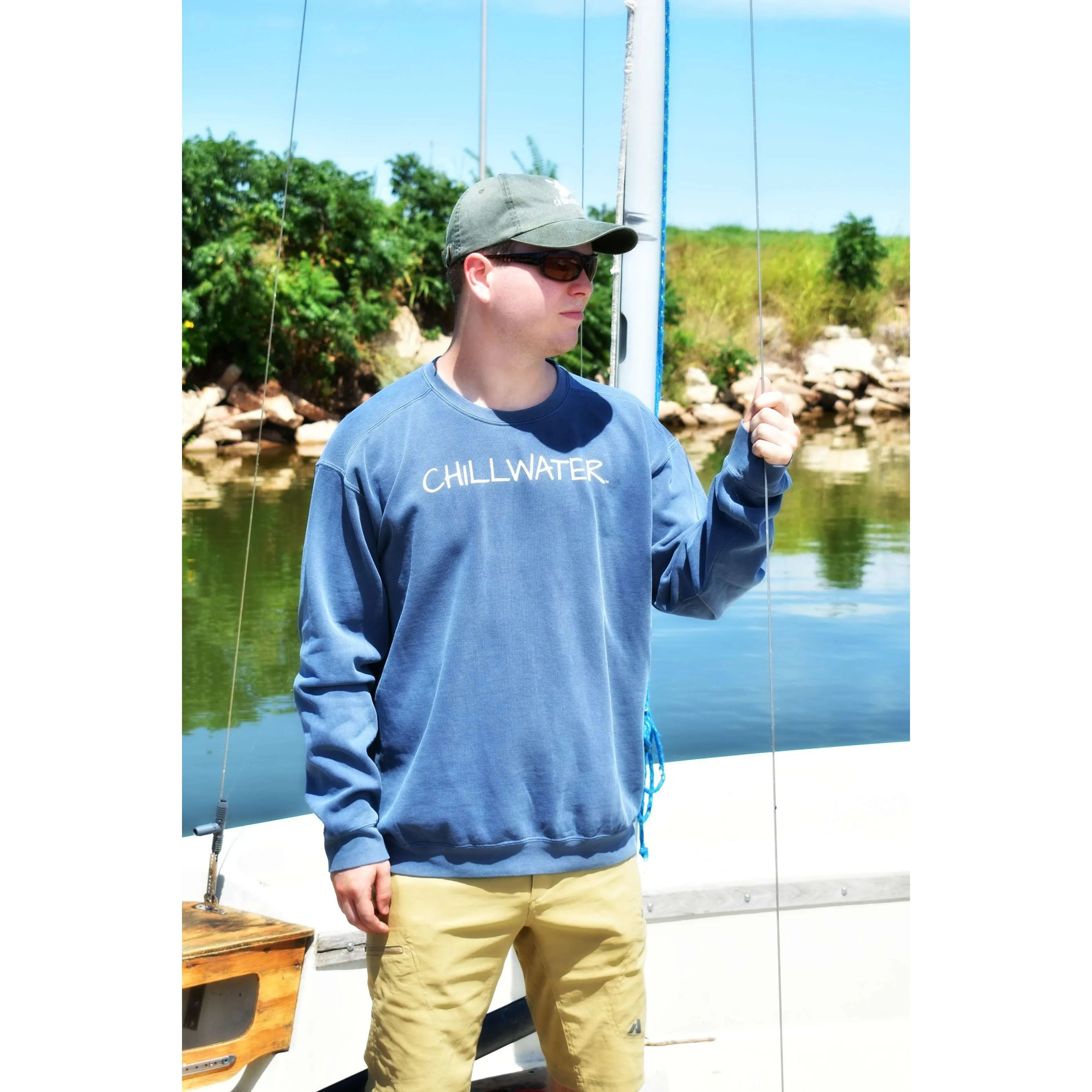 Comfort Color Sweatshirt - Beach Bound; Multiple Colors