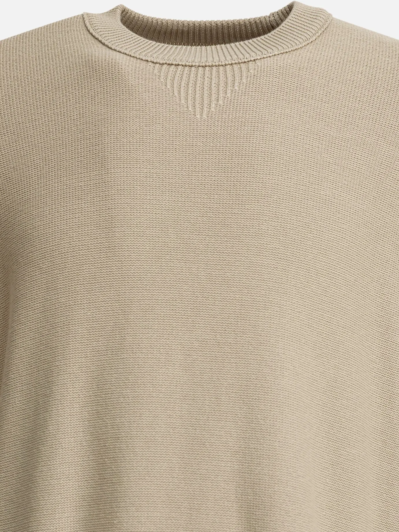 Cotton cashmere crewneck sweater