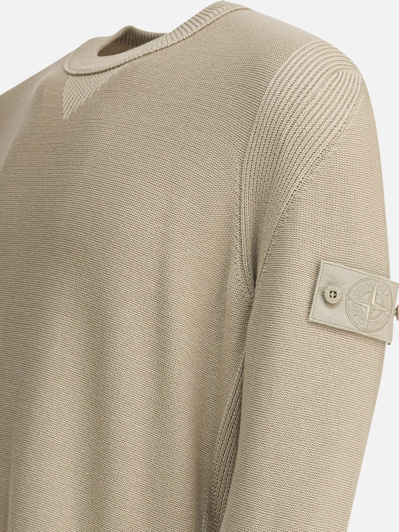Cotton cashmere crewneck sweater