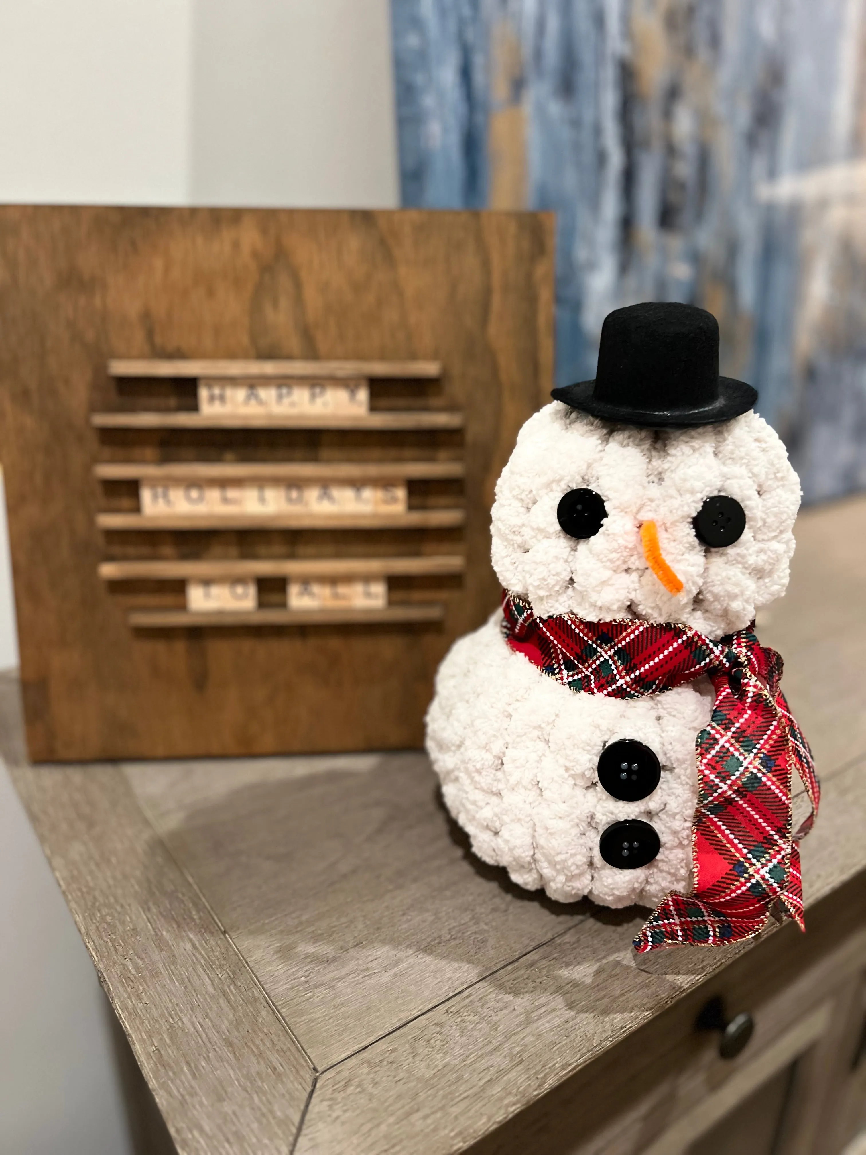 Cozy Snowman (ivory)