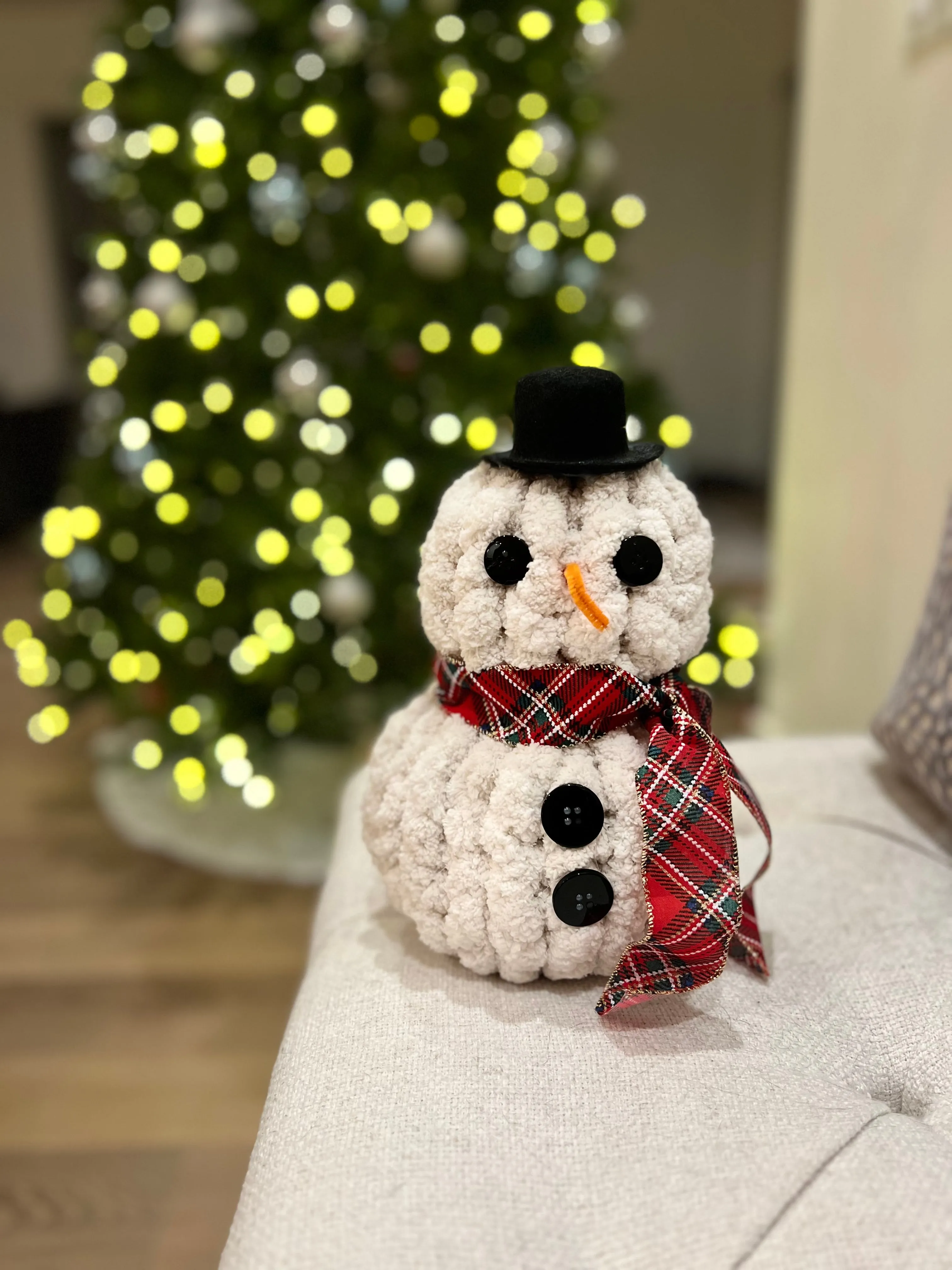 Cozy Snowman (ivory)