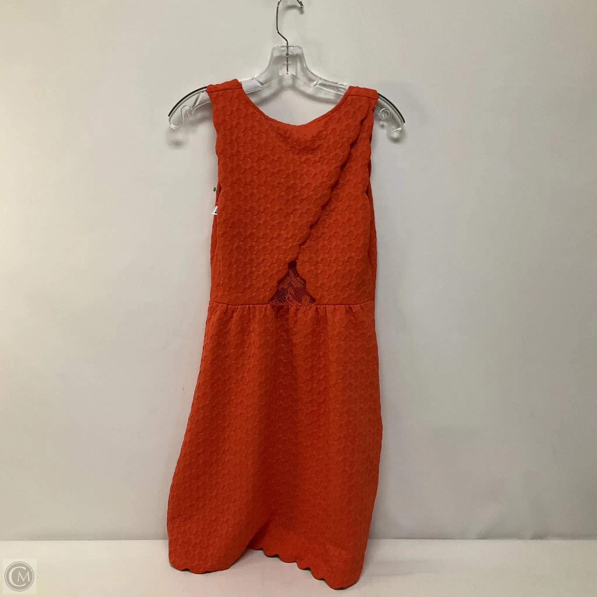 Dress Casual Short By Maeve In Orange, Size: S