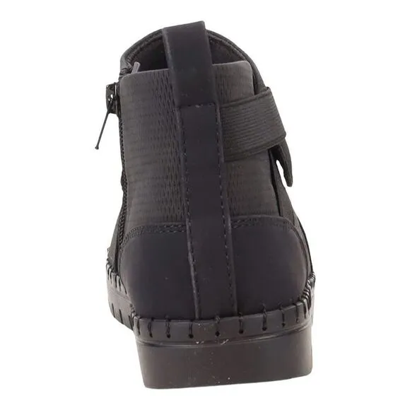 Easy Street Women’s Black Julienne Ankle Bootie/Boot 7 New
