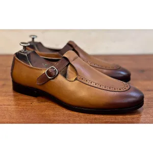 Eden Tan Sandals Calf