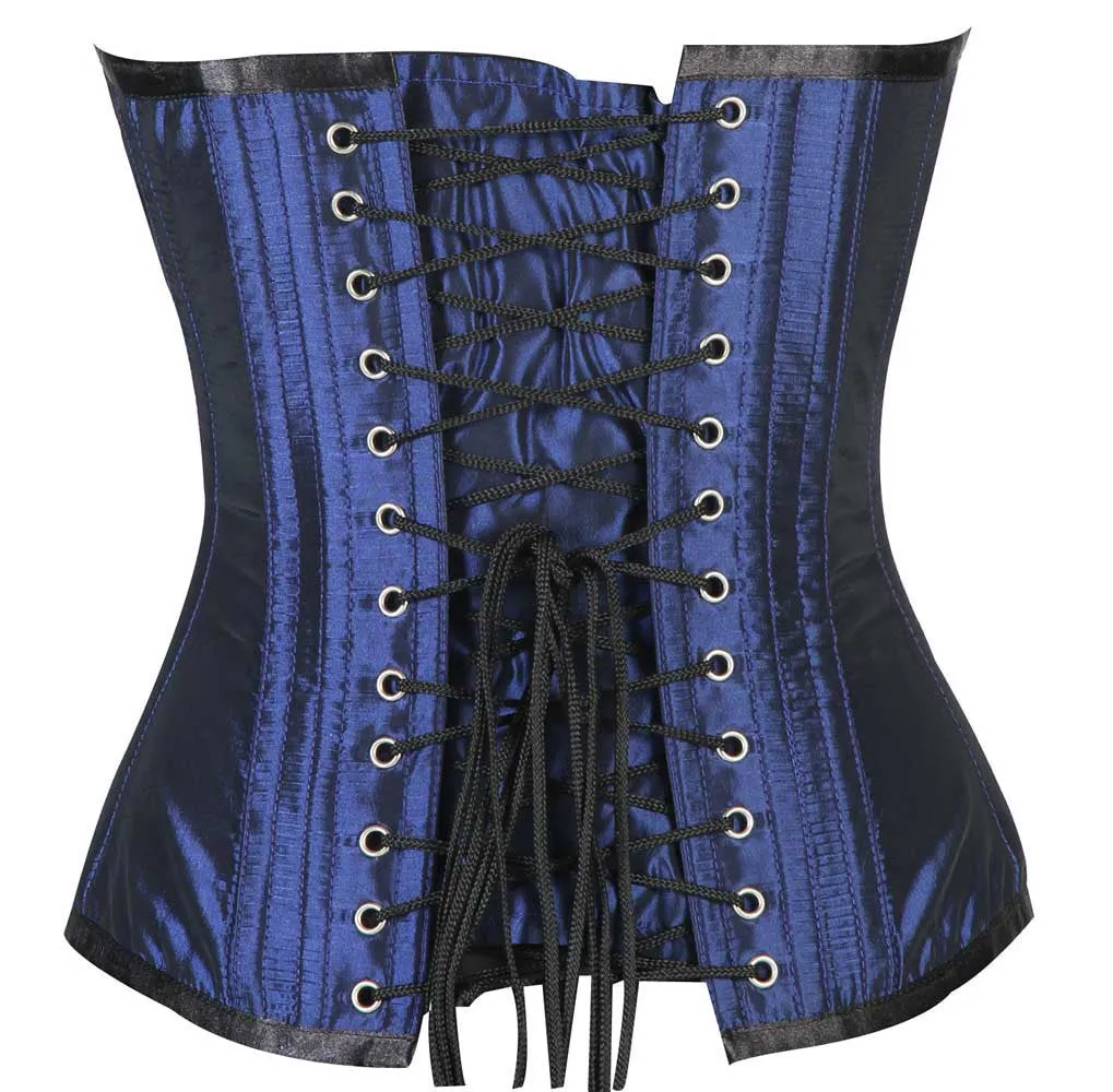 ELEGANT BLUE TAFFETA